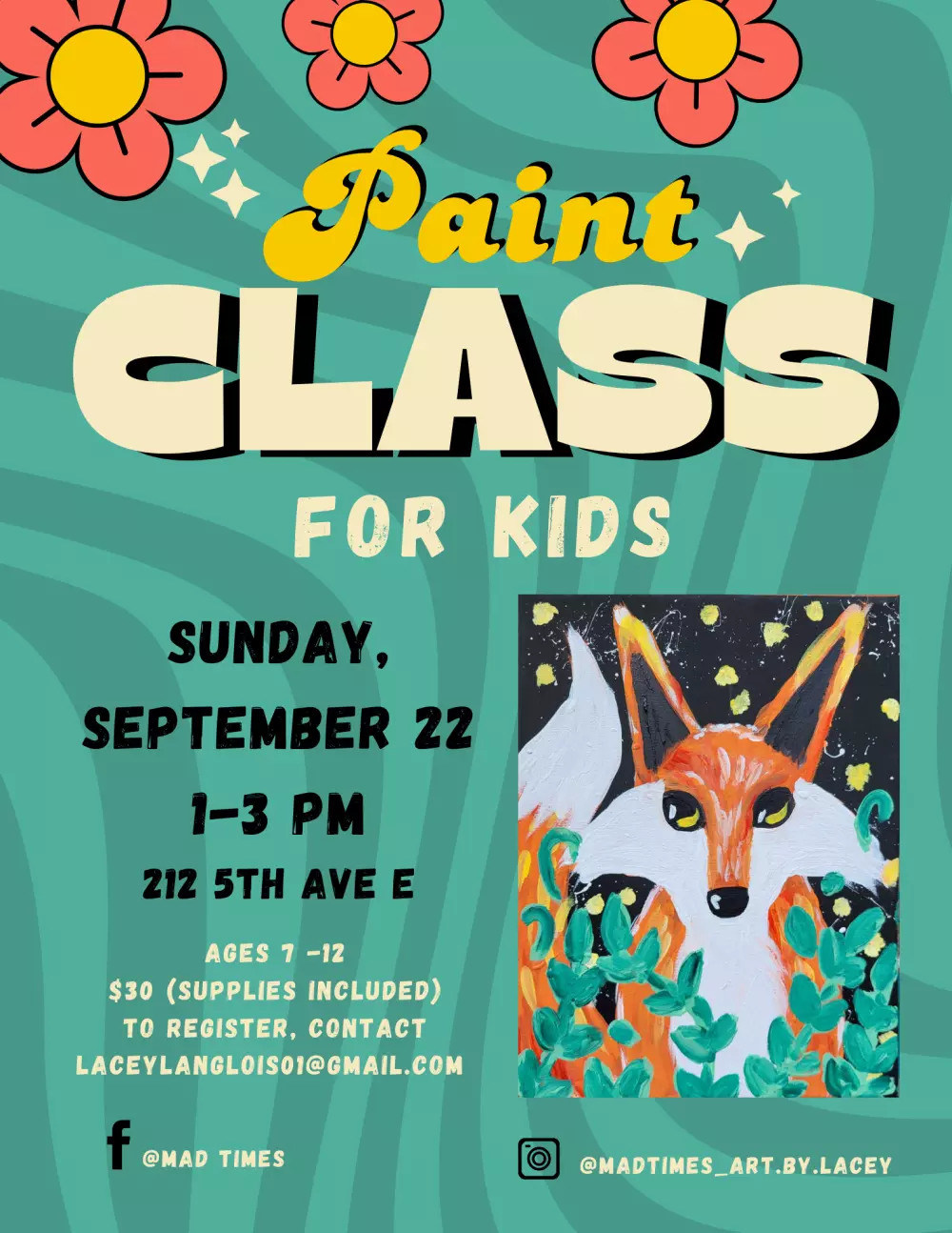Paint Class for Kids
