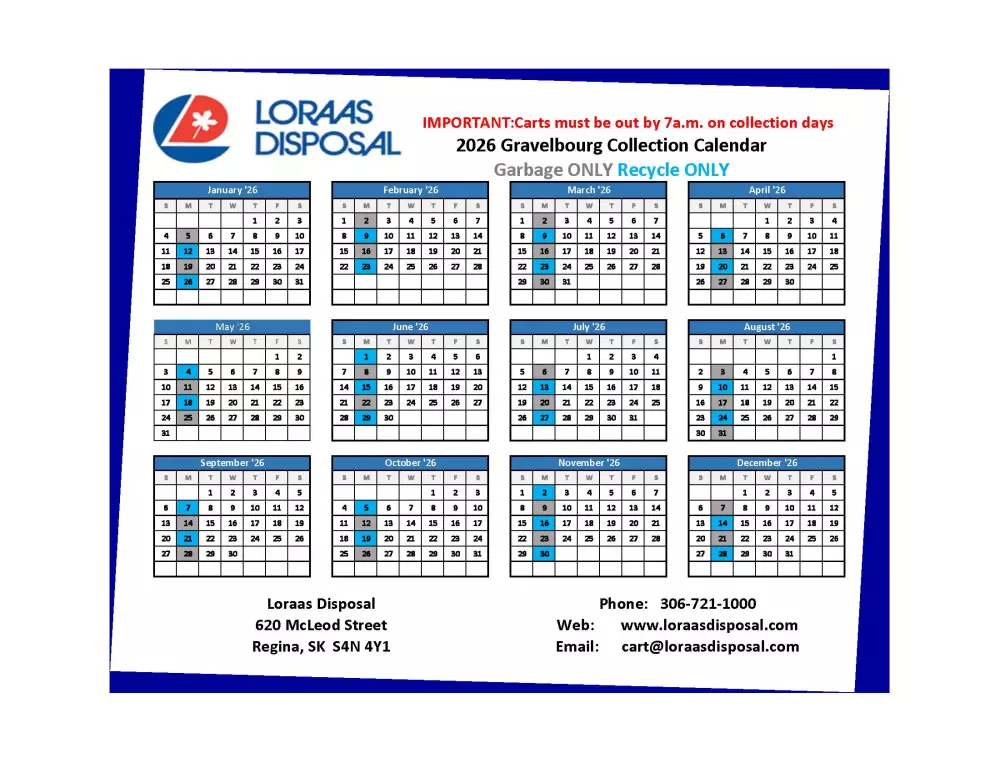 2026 Loraas Schedule