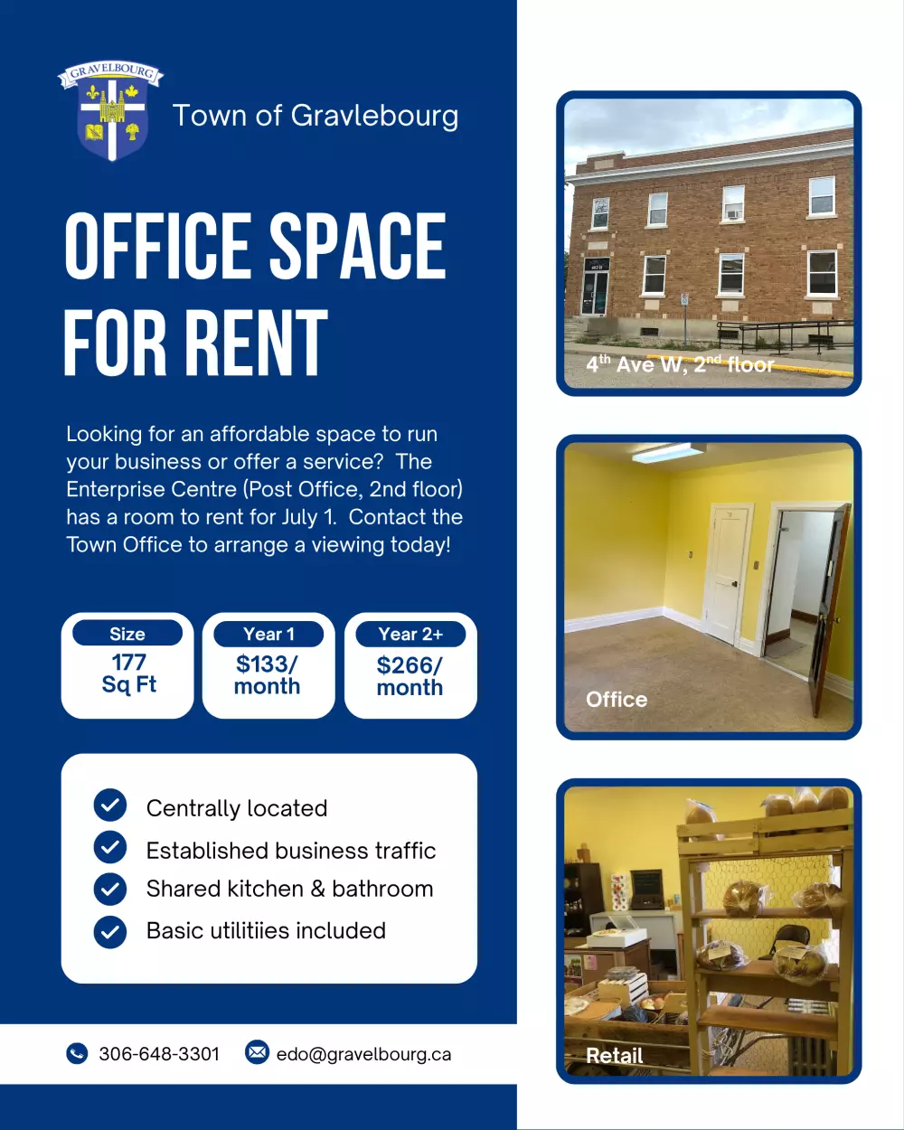 Office Space for Rent at the Enterprise Centre