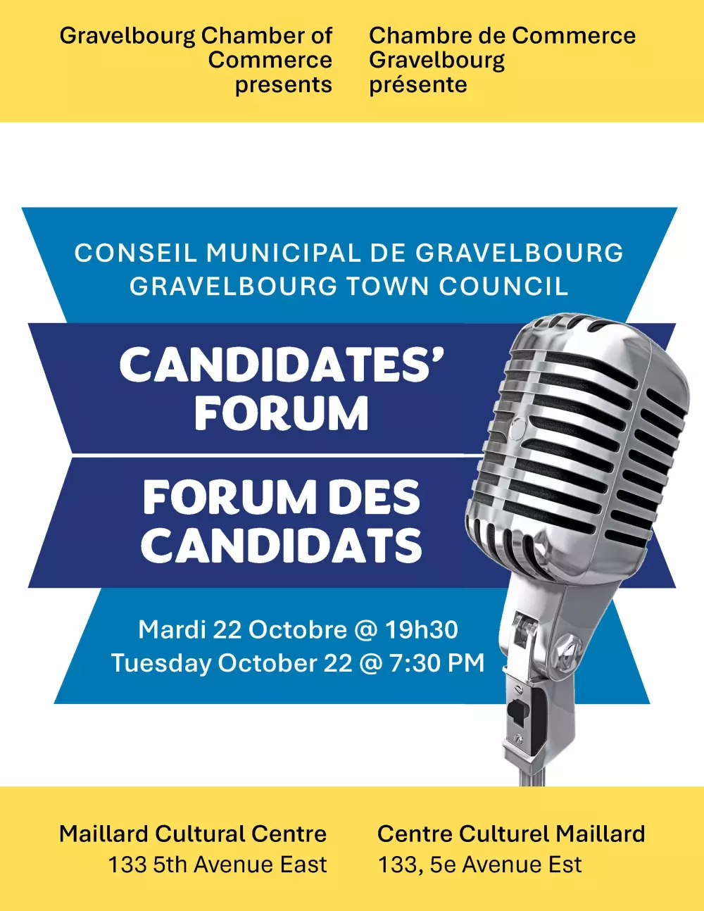 Gravelbourg Chamber of Commerce Candidates' Forum