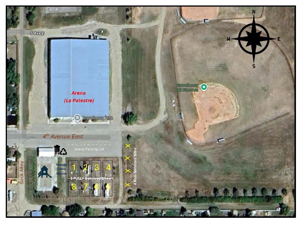 campground map rv park